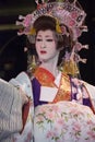 Kabuki performer Royalty Free Stock Photo