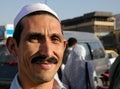 Kabul, Afghanistan: A happy Afghan man at the market in Kabul