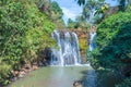 Kachanh waterfall travel destination in Banlung, Ratanakiri, Cambodia