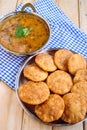 Kachori and aloo sabji