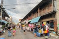 Kad Kong Ta Street Market in Lampang, Thailand.