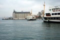 KadÃÂ±koy Pier and Ferry. istanbul 16 November 2020 Royalty Free Stock Photo