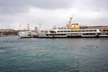 KadÃÂ±koy Pier and Ferry. istanbul 16 November 2020