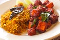 Kadai Paneer with Tamarind Rice