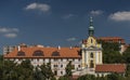 Kadan monastery in summer sunny day Royalty Free Stock Photo