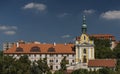 Kadan monastery in summer sunny day