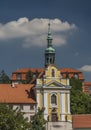 Kadan monastery in summer sunny day Royalty Free Stock Photo