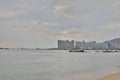 the Kadoorie Beach at Tuen Mun, hong kong 17 Dec 2021 Royalty Free Stock Photo