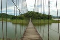 Kaeng Krachan dam at Petchaburi Royalty Free Stock Photo