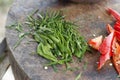 Kaffir lime leaves