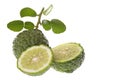 Kaffir Lime Macro Royalty Free Stock Photo