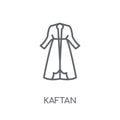 Kaftan linear icon. Modern outline Kaftan logo concept on white