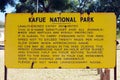 Kafue National Park rule Royalty Free Stock Photo