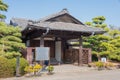 Hiunkaku Villa at Takamatsu Castle Tamamo Park in Takamatsu, Kagawa, Japan. The Castle originally Royalty Free Stock Photo