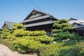 Hiunkaku Villa at Takamatsu Castle Tamamo Park in Takamatsu, Kagawa, Japan. The Castle originally Royalty Free Stock Photo