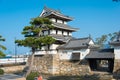 The Ushitora yagura at Takamatsu Castle Tamamo Park in Takamatsu, Kagawa, Japan. The Castle Royalty Free Stock Photo