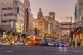 Kagoshima city downtown center, cityscape in Kyushu, Japan