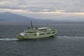 Kagoshima ferry from kamoike bay to tarumizu Royalty Free Stock Photo