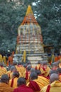 Kagyu monlam in Bodgaya,India
