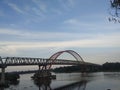 Kahayan bridge Royalty Free Stock Photo