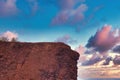 Kaheliki`s leap on the south coast of Lanai.