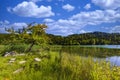 Kahisi Lake Dabadzveli landscape Samtskhe Javakheti Georgia Europe landmark