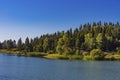 Kahisi Lake Dabadzveli landscape Samtskhe Javakheti Georgia Europe landmark