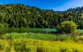 Kahisi Lake Dabadzveli landscape Samtskhe Javakheti Georgia Europe landmark