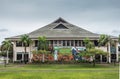 Big hall at University of Hawaii in Kahului, Maui, Hawaii, USA