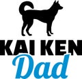 Kai ken dad silhouette