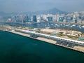 Kai Tak Cruise Terminal of Hong Kong Royalty Free Stock Photo