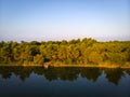 Kaiafas lake at western Peloponnese