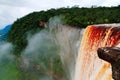 Kaieteur waterfall, one of the tallest falls in the world, Potaro river Guyana Royalty Free Stock Photo