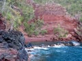 Beautiful Kaihalulu Beach in Maui