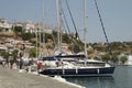 Kaiki, Greek fishing boat Royalty Free Stock Photo