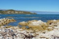 Kaikoura coastal views from end of Fyffe Quay New Zealand Royalty Free Stock Photo