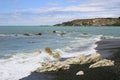 Kaikoura coastline in Canterbury, New Zealand south Island