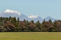 Kaikoura ranges in Southern Alps in New Zealand