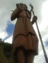 Statue of Load Shiva from Sanga, Nepal Royalty Free Stock Photo