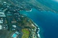 Kailua-Kona, Big Island aerial shot