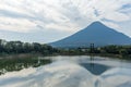 Kaimondake volcano in Japan Royalty Free Stock Photo