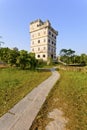 Kaiping Diaolou houses in Guangdong, China.