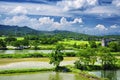 Kaiping Diaolou scenic area china Royalty Free Stock Photo