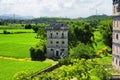 Kaiping tower Diaolou village buildings Royalty Free Stock Photo