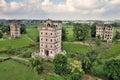 The Kaiping Diaolou watchtowers in Guangdong province in China Royalty Free Stock Photo