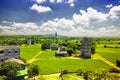 Kaiping tower Diaolou village buildings Royalty Free Stock Photo