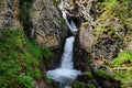 Kairak waterfall. Mountainous area near the city of Almaty