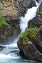 Kairak waterfall. Mountainous area near the city of Almaty