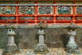 Kairo - The wall of Yomeimon gate at Tosho-gu shrine in Nikko, Japan Royalty Free Stock Photo