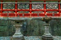 Kairo - The wall of Yomeimon gate at Tosho-gu shrine in Nikko, Japan